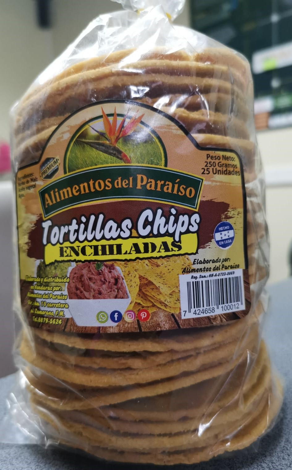 Tortillas Chips (Enchiladas)